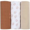 Textilné plienky z bavlneného mušelínu Cotton Muslin Cloths Beaba Herisson sada 3 kusov 70*70 cm od 0 mes hnedé Textilné plienky z bavlneného mušelínu Cotton Muslin Cloths Beaba Herisson sada 3 kusov 70*70 cm od 0 mes hnedé