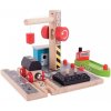 Bigjigs Rail Uhelný dok s jeřábem Bigjigs Rail Uhelný dok s jeřábem