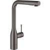GROHE Essence páková drezová batéria s vyťažiteľnou sprškou s prepínaním, 2jet, výška výtoku 315 mm, tmavý grafit, 30270A00 GROHE Essence páková drezová batéria s vyťažiteľnou sprškou s prepínaním, 2jet, výška výtoku 315 mm, tmavý grafit, 30270A00