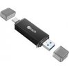 C-TECH čtečka karet UCR-02-AL, USB 3.0 TYPE A/ TYPE C, SD/micro SD C-TECH čtečka karet UCR-02-AL, USB 3.0 TYPE A/ TYPE C, SD/micro SD