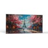 Mesto Jarný Paríž | Obrazy Vintessia Rozmery panoráma: 50x100 Mesto Jarný Paríž | Obrazy Vintessia Rozmery panoráma: 50x100