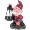 STREND Lampa solárna trpaslík, 17x16x27 cm, 1 LED, AA STREND Lampa solárna trpaslík, 17x16x27 cm, 1 LED, AA
