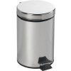 Aqualine Simple Line Odpadkový kôš 3 l leštená nerez 27103