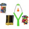 Teddies Prak s vodnými bombami/balónkami 36ks plast 14x19cm, 2 farby