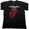 Tričko The Rolling Stones - Logo & Tongue, Unisex,Čierna,M Tričko The Rolling Stones - Logo & Tongue, Unisex,Čierna,M