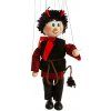 Drevená marioneta Čert, 35 cm Drevená marioneta Čert, 35 cm