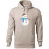 Snehuliak so šálom - Mikina pánska Cape s kapucňou - 3XL ( Ľadovo sivá ) Snehuliak so šálom - Mikina pánska Cape s kapucňou - 3XL ( Ľadovo sivá )