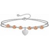 Swarovski e. dámsky náramok so srdiečkom Have Love, rose gold seb5908 Swarovski e. dámsky náramok so srdiečkom Have Love, rose gold seb5908