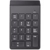 DeTech Bezdrátová numerická klávesnice K1, černá Nízkoprofilová numerická klávesnice - bezdrátová DeTech Bezdrátová numerická klávesnice K1, černá Nízkoprofilová numerická klávesnice - bezdrátová