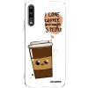 Picasee silikónový prehľadný obal pre Honor 9X Pro - Cute coffee Picasee silikónový prehľadný obal pre Honor 9X Pro - Cute coffee