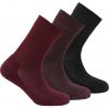 Devold dámske ponožky Daily medium sock 3PK červená Devold dámske ponožky Daily medium sock 3PK červená