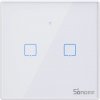 Dotykový spínač osvetlenia WiFi + RF 433 Sonoff T2 EU TX (2-kanálový) Dotykový spínač osvetlenia WiFi + RF 433 Sonoff T2 EU TX (2-kanálový)