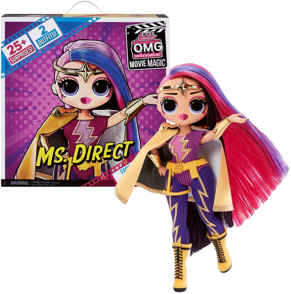MGA L.O.L. Surprise OMG Movie Magic Doll MS. Direct