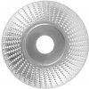 Kotúč Strend Pro, 125 mm, rašpľový na drevo, hrubý, oblý, do uhlovej brúsky Kotúč Strend Pro, 125 mm, rašpľový na drevo, hrubý, oblý, do uhlovej brúsky