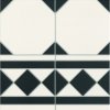 Dlažba Realonda Octagon black 33x33 cm mat OCTAGONLBK Dlažba Realonda Octagon black 33x33 cm mat OCTAGONLBK