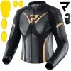 Kožená bunda Rebelhorn Rebel Lady Čierna/Zlatá D36 Kožená bunda Rebelhorn Rebel Lady Čierna/Zlatá D36