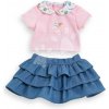 Sukňa a tričko pre bábiku Ruffle Skirt & T-shirt A Weekend in Paris Mon Premier Poupon Corolle pre 30 cm bábiku od 18 mes Sukňa a tričko pre bábiku Ruffle Skirt & T-shirt A Weekend in Paris Mon Premier Poupon Corolle pre 30 cm bábiku od 18 mes