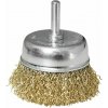 Extol Craft Kartáč hrnčekový so stopkou, vlnitý pomosadzený drôt 0,3mm Extol Craft Kartáč hrnčekový so stopkou, vlnitý pomosadzený drôt 0,3mm