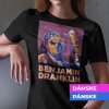 Tričko s potlačou BENJAMIN DRANKLIN Dámsky Čierna M Tričko s potlačou BENJAMIN DRANKLIN Dámsky Čierna M
