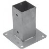 Domax PSP 90 Pätka stĺpiku štvorcová 91x150x2,0mm Domax PSP 90 Pätka stĺpiku štvorcová 91x150x2,0mm