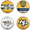 WinCraft Sada Nashville Predators NHL Button 4 Pack WinCraft Sada Nashville Predators NHL Button 4 Pack
