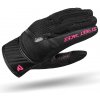 Dámske rukavice na motocykel Street Racer Stunt čierno-ružové Veľkosť: L