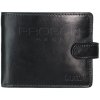 Lagen Pánska kožená peňaženka E-1036/T čierna