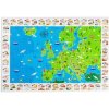 Bigjigs Toys drevené podlahové mapa Európy 48 dielov Bigjigs Toys drevené podlahové mapa Európy 48 dielov