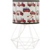 Belis | Detská stolná lampa KIDS ROOM 1×E27/60W/230V, priemer 18 cm, s motívom hasičov | H0971 Belis | Detská stolná lampa KIDS ROOM 1×E27/60W/230V, priemer 18 cm, s motívom hasičov | H0971