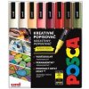 Posca Univerzálna sada akrylových fixiek 0,9 - 1,3 mm Jesenný mix zemitých tónov 8 kusov PC-3M Posca Univerzálna sada akrylových fixiek 0,9 - 1,3 mm Jesenný mix zemitých tónov 8 kusov PC-3M