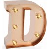 Mini dekoračné svetlo Legami Mini Decorative Light - D - Gold Rose - Letters uni Mini dekoračné svetlo Legami Mini Decorative Light - D - Gold Rose - Letters uni