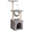 Aga Škrabadlo pre mačky 30x30x90 cm Sivé Aga Škrabadlo pre mačky 30x30x90 cm Sivé