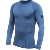 Sensor merino AIR pánské triko dl.rukáv riviera blue Modrá triko