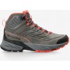 Scarpa Turistické topánky dámske Rush 2 Pro Mid GTX titanium/coral
