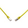 SOLARIX 10G patch kábel CAT6A SFTP LSOH 10m, žltý 28841009 SOLARIX 10G patch kábel CAT6A SFTP LSOH 10m, žltý 28841009