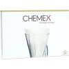 Filter na kávu Chemex papierové filtre pre 1-3 šálky, biele, 100ks (FP-2)