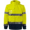 Malfini Rimeck 5V297 HV Guard 4 IN 1 Pracovná unisex bunda reflexná žltá