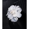 Miranda brošňa biely kvet XD8496