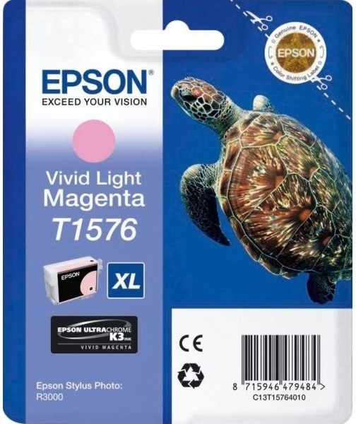 Epson T1576 XL Vivid Light Magenta - originálny