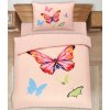 Housewife BUTTERFLY RUŽOVÉ obliečky 70x90 140x200