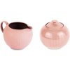 Porcelánový set cukorničky a mliečenky, ružový - WD Lifestyle Porcelánový set cukorničky a mliečenky, ružový - WD Lifestyle