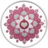 Česká mincovna Strieborná medaila Kvapka nádeje – Mandala láska proof 16 g Česká mincovna Strieborná medaila Kvapka nádeje – Mandala láska proof 16 g