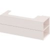 Ravak Lite - Umývadlová skrinka 120x45x43 cm, 2 zásuvky, Alabaster Pink X000001896 Ravak Lite - Umývadlová skrinka 120x45x43 cm, 2 zásuvky, Alabaster Pink X000001896