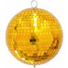 Eurolite Zrkadlová guľa 20cm zlatá