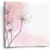 Sablio Obraz Ružový akvarel - 50x50 cm Sablio Obraz Ružový akvarel - 50x50 cm