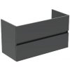 Ideal Standard Eurovit+ - Umývadlová skrinka, 55x100x44 cm, 2 zásuvky, lesklá sivá R0265TI Ideal Standard Eurovit+ - Umývadlová skrinka, 55x100x44 cm, 2 zásuvky, lesklá sivá R0265TI
