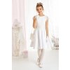 Fashionkids Dievčenské šaty ELLE M/414 Farba: Biela, Veľkosť: 152