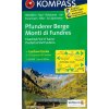 Pfunderer Berge, Monti di Fundres (Kompass - 081) - turistická mapa Pfunderer Berge, Monti di Fundres (Kompass - 081) - turistická mapa