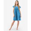 GINA dámské košilka noční dámská krátký rukáv, šité, s potiskem Pyžama 2022 19130P - petrolejová dunaj - M GINA dámské košilka noční dámská krátký rukáv, šité, s potiskem Pyžama 2022 19130P - petrolejová dunaj - M