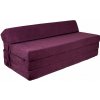 FIMEX Skladací matrac EVA 120x200x10cm Vzor: fialová FIMEX Skladací matrac EVA 120x200x10cm Vzor: fialová